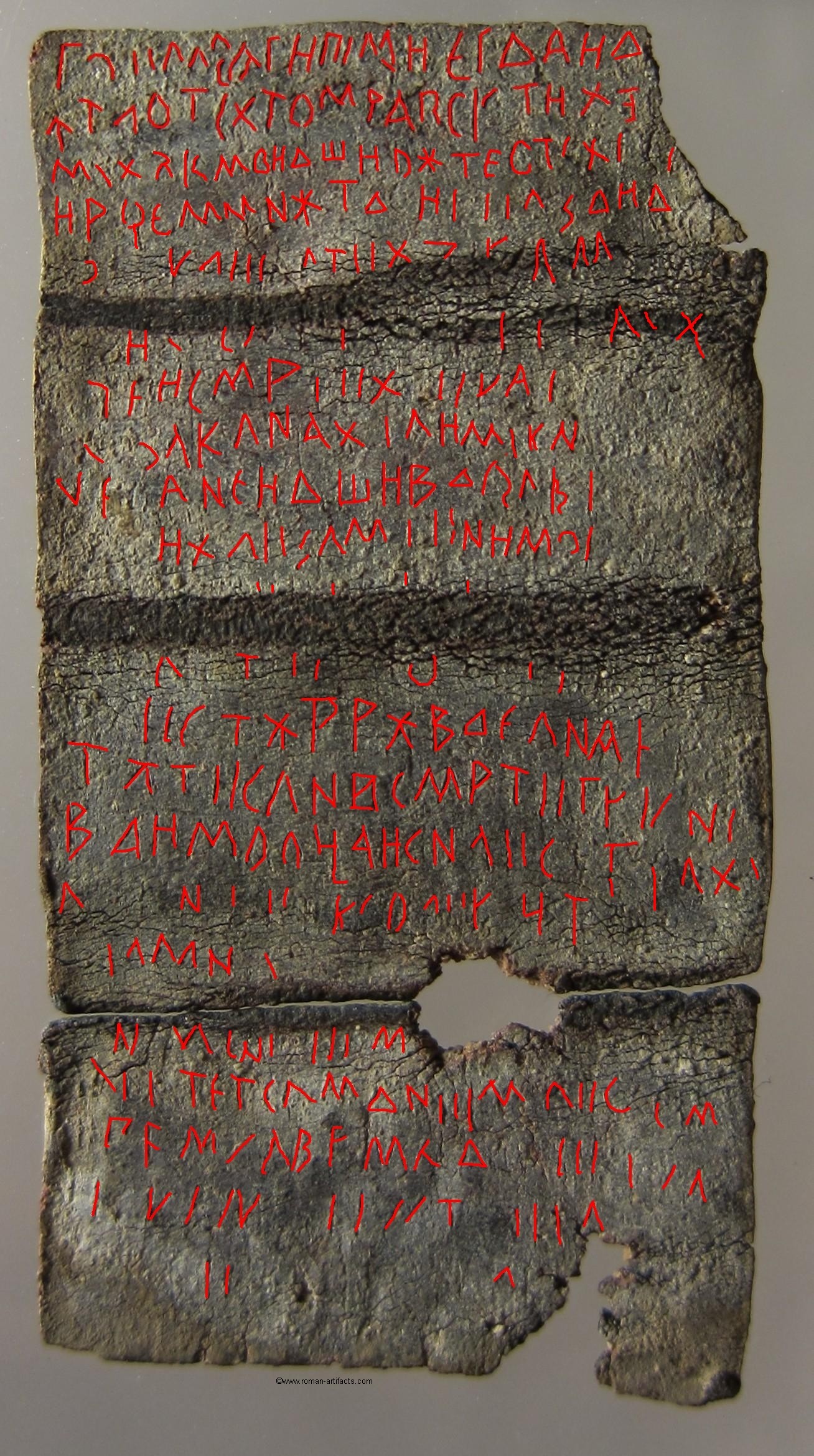 Roman Curse Tablet